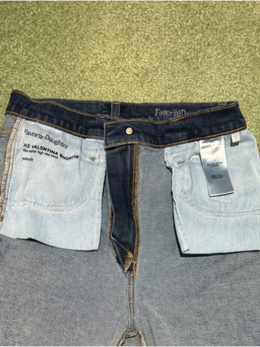 Favorite Daughter The Valentina Dark Indigo High-Rise Boot-Cut Jeans - Picture 10 of 13